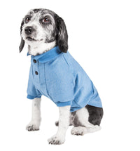 Pet Life ® Active 'Fur-Flex' Stretch and Quick-Dry Anti-Odor Fitness Yoga Dog Polo T-Shirt - BIG FRENCHIES