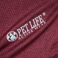 Pet Life ® Active 'Fur-Flex' Stretch and Quick-Dry Anti-Odor Fitness Yoga Dog Polo T-Shirt - BIG FRENCHIES