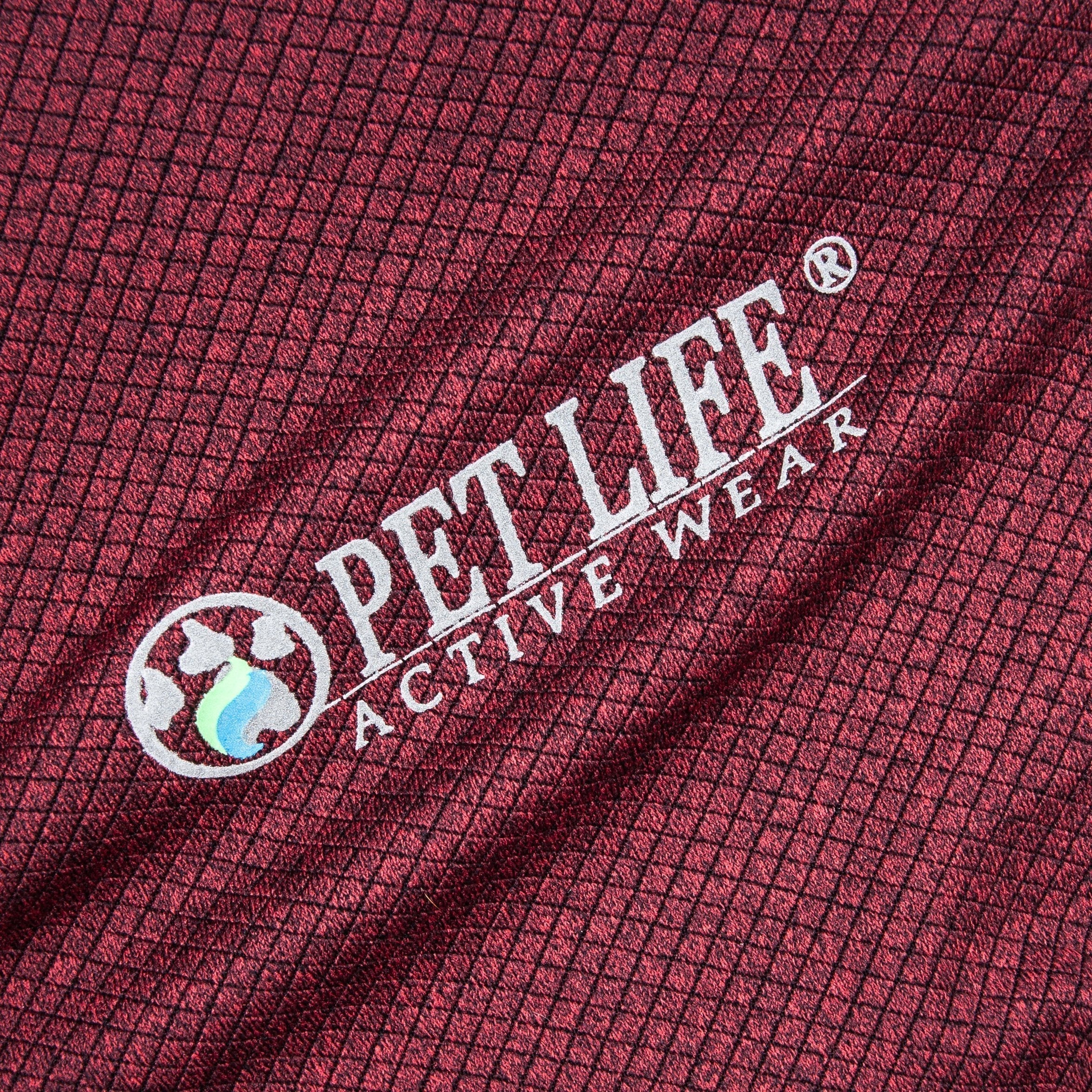 Pet Life ® Active 'Fur-Flex' Stretch and Quick-Dry Anti-Odor Fitness Yoga Dog Polo T-Shirt - BIG FRENCHIES