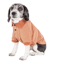 Pet Life ® Active 'Fur-Flex' Stretch and Quick-Dry Anti-Odor Fitness Yoga Dog Polo T-Shirt - BIG FRENCHIES