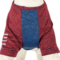Pet Life ® Active 'Hybreed' 4-Way-Stretch Fitness Performance Dog T-Shirt - BIG FRENCHIES