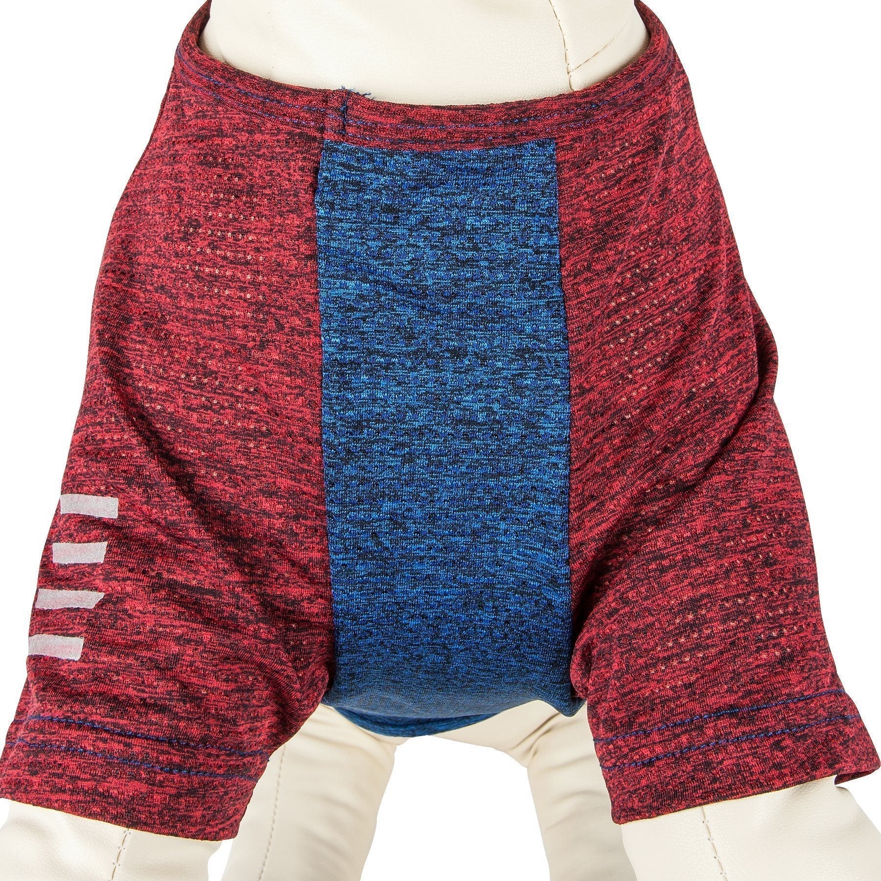 Pet Life ® Active 'Hybreed' 4-Way-Stretch Fitness Performance Dog T-Shirt - BIG FRENCHIES