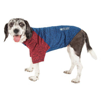 Pet Life ® Active 'Hybreed' 4-Way-Stretch Fitness Performance Dog T-Shirt - BIG FRENCHIES