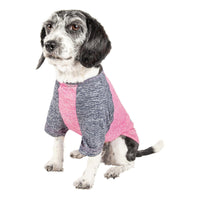 Pet Life ® Active 'Hybreed' 4-Way-Stretch Fitness Performance Dog T-Shirt - BIG FRENCHIES