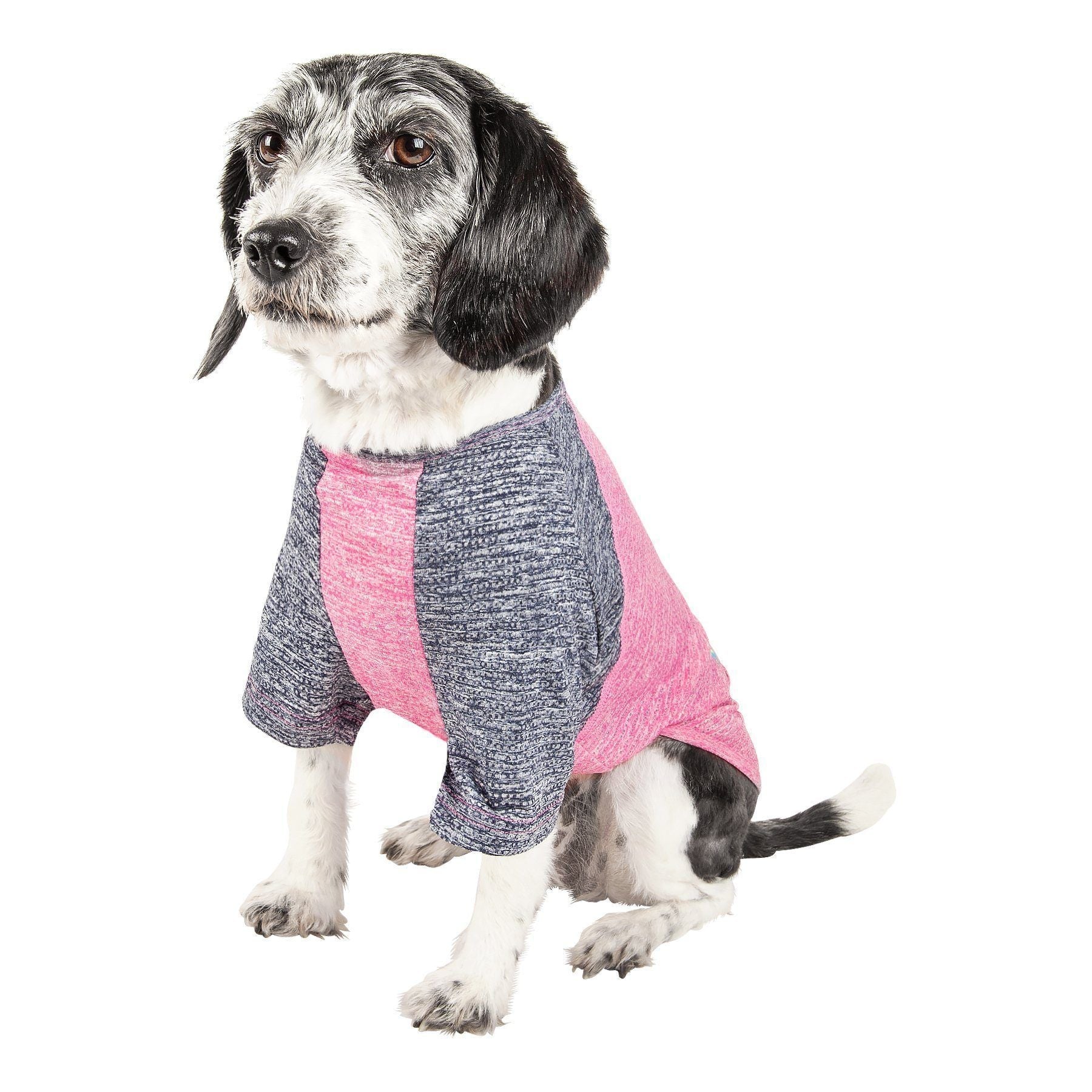 Pet Life ® Active 'Hybreed' 4-Way-Stretch Fitness Performance Dog T-Shirt - BIG FRENCHIES