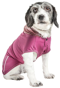 Pet Life ® Active 'Pull-Rover' 4-Way Stretch Sleeveless Fitness Yoga Dog T-Shirt Hoodie - BIG FRENCHIES