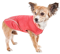 Pet Life ® Active 'Pull-Rover' 4-Way Stretch Sleeveless Fitness Yoga Dog T-Shirt Hoodie - BIG FRENCHIES