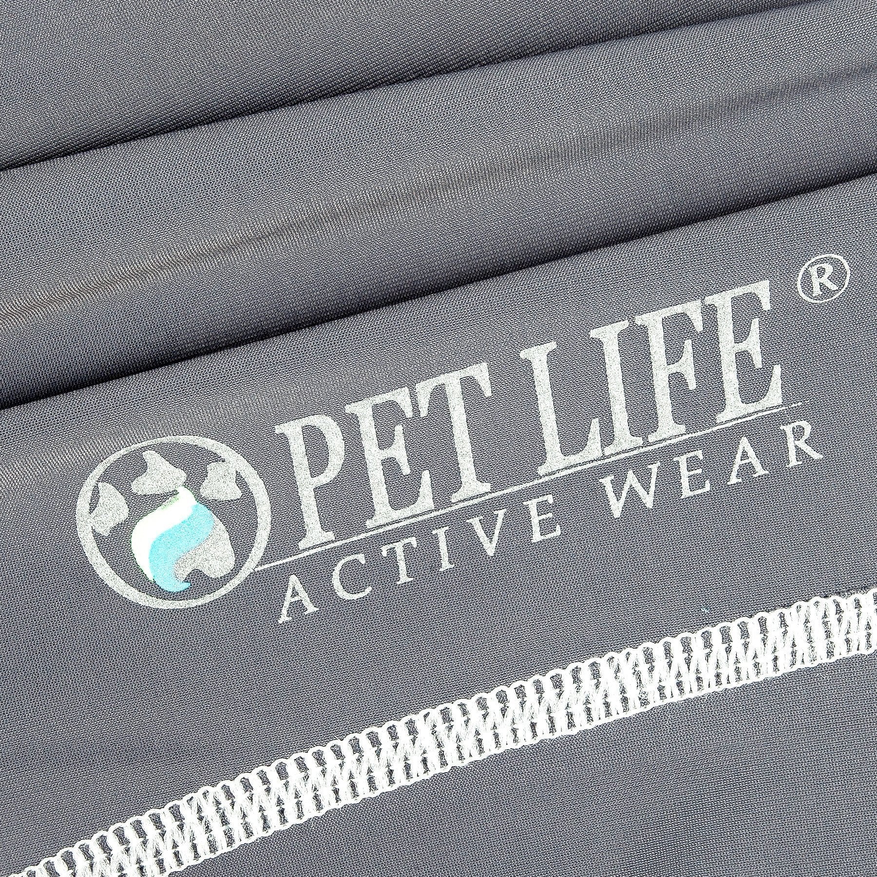 Pet Life ® Active 'Racerbark' 4-Way-Stretch Yoga Fitness Dog T-Shirt Tank Top - BIG FRENCHIES