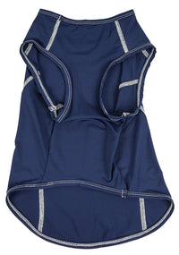 Pet Life ® Active 'Racerbark' 4-Way-Stretch Yoga Fitness Dog T-Shirt Tank Top - BIG FRENCHIES
