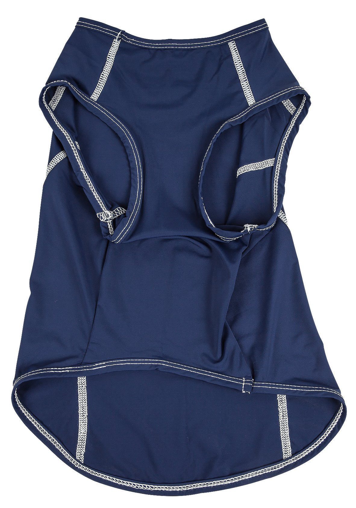 Pet Life ® Active 'Racerbark' 4-Way-Stretch Yoga Fitness Dog T-Shirt Tank Top - BIG FRENCHIES