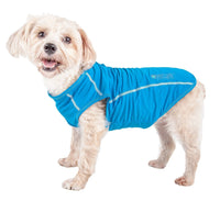Pet Life ® Active 'Racerbark' 4-Way-Stretch Yoga Fitness Dog T-Shirt Tank Top - BIG FRENCHIES
