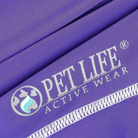 Pet Life ® Active 'Racerbark' 4-Way-Stretch Yoga Fitness Dog T-Shirt Tank Top - BIG FRENCHIES