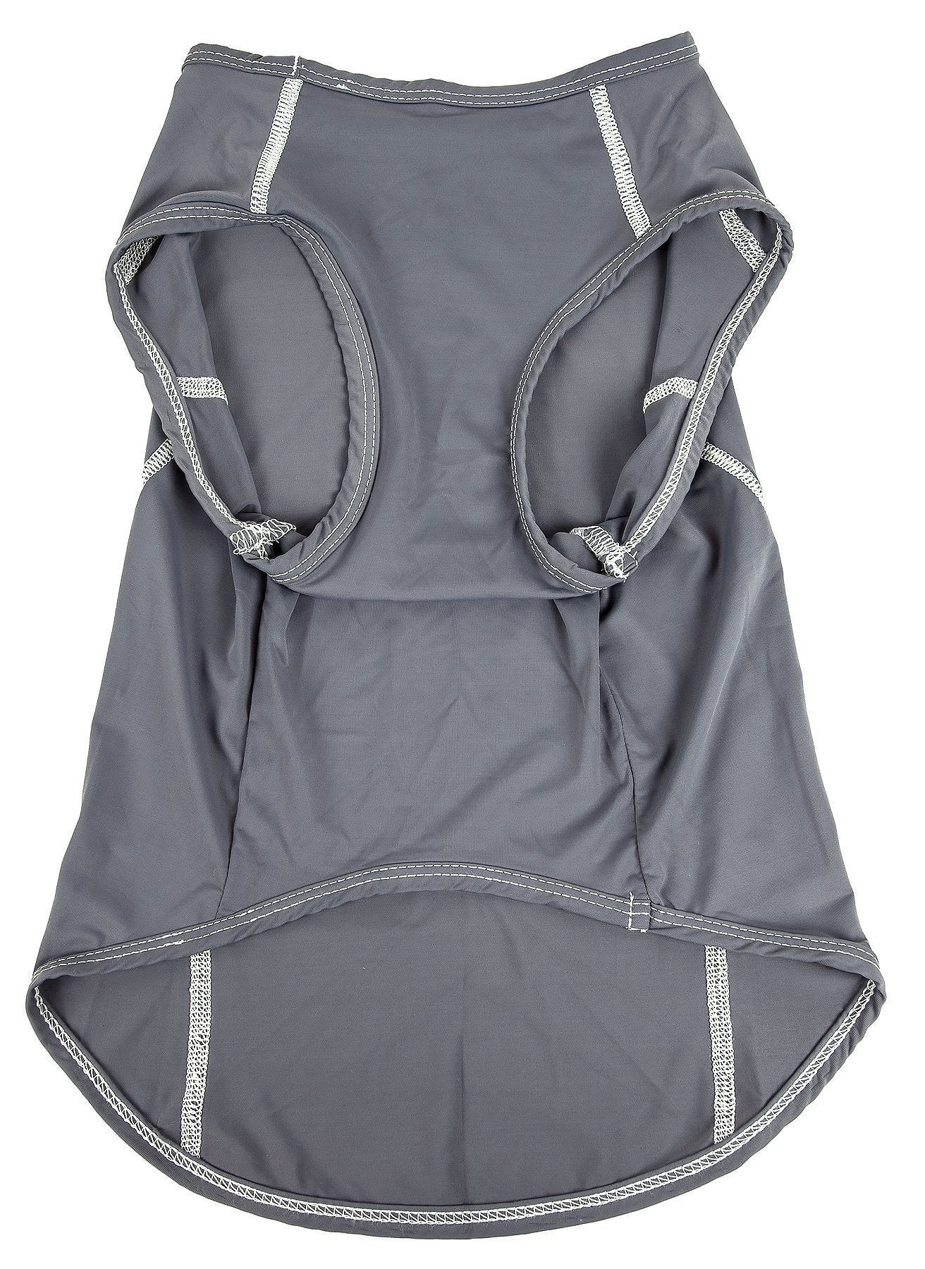Pet Life ® Active 'Racerbark' 4-Way-Stretch Yoga Fitness Dog T-Shirt Tank Top - BIG FRENCHIES