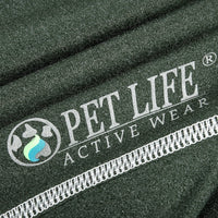Pet Life ® Active 'Racerbark' 4-Way-Stretch Yoga Fitness Dog T-Shirt Tank Top - BIG FRENCHIES