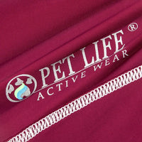 Pet Life ® Active 'Racerbark' 4-Way-Stretch Yoga Fitness Dog T-Shirt Tank Top - BIG FRENCHIES