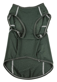 Pet Life ® Active 'Racerbark' 4-Way-Stretch Yoga Fitness Dog T-Shirt Tank Top - BIG FRENCHIES