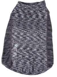 Pet Life ® Active 'Warf Speed' Heathered Ultra-Stretch Yoga Fitness Dog T-Shirt - BIG FRENCHIES