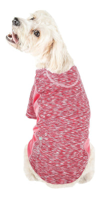 Pet Life ® Active 'Warf Speed' Heathered Ultra-Stretch Yoga Fitness Dog T-Shirt - BIG FRENCHIES