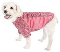 Pet Life ® Active 'Warf Speed' Heathered Ultra-Stretch Yoga Fitness Dog T-Shirt - BIG FRENCHIES
