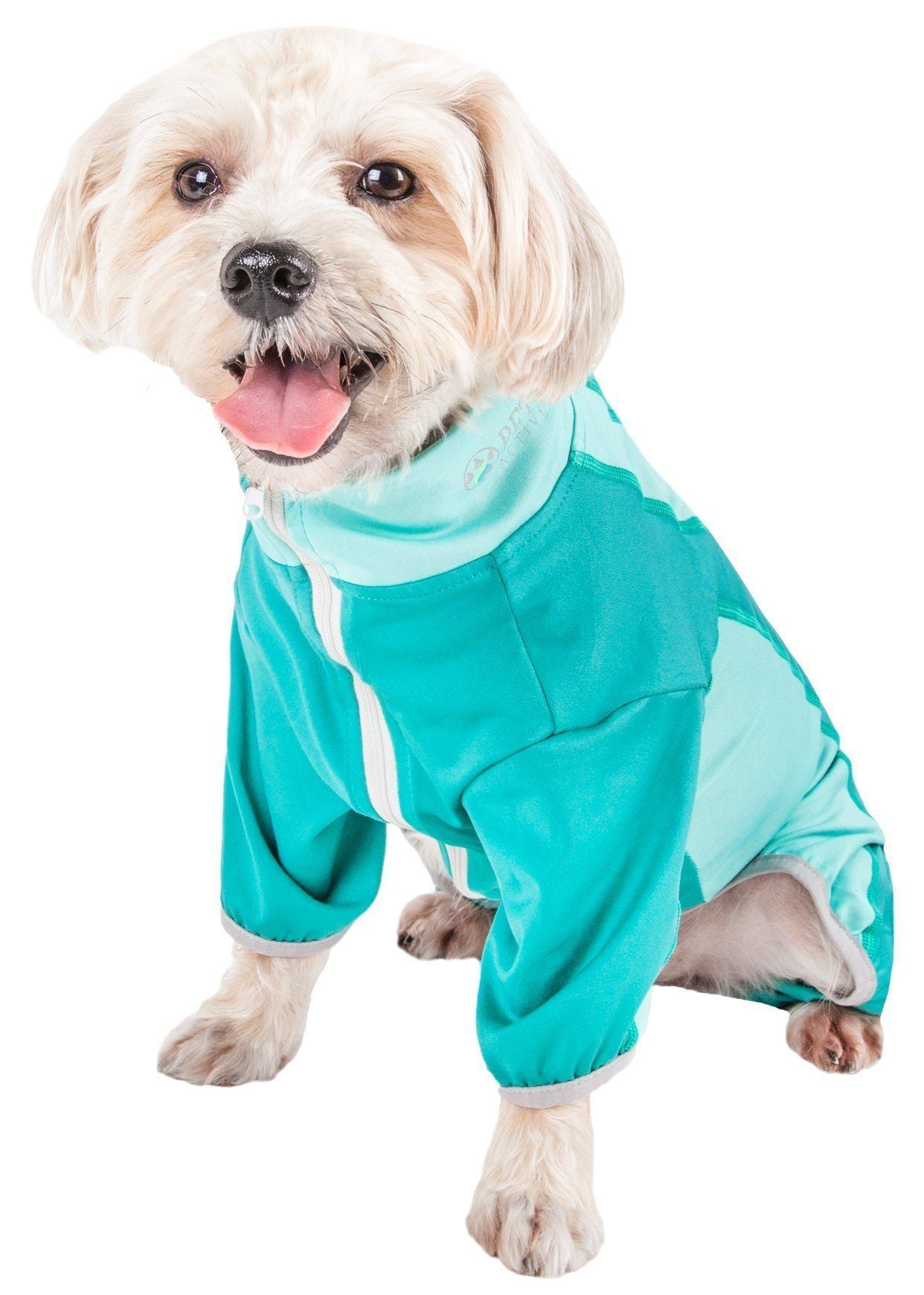 Pet Life ® Active 'Warm-Pup' Stretchy and Quick-Drying Fitness Dog Yoga Warm-Up Tracksuit - BIG FRENCHIES
