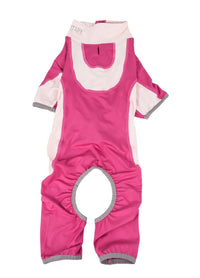 Pet Life ® Active 'Warm-Pup' Stretchy and Quick-Drying Fitness Dog Yoga Warm-Up Tracksuit - BIG FRENCHIES
