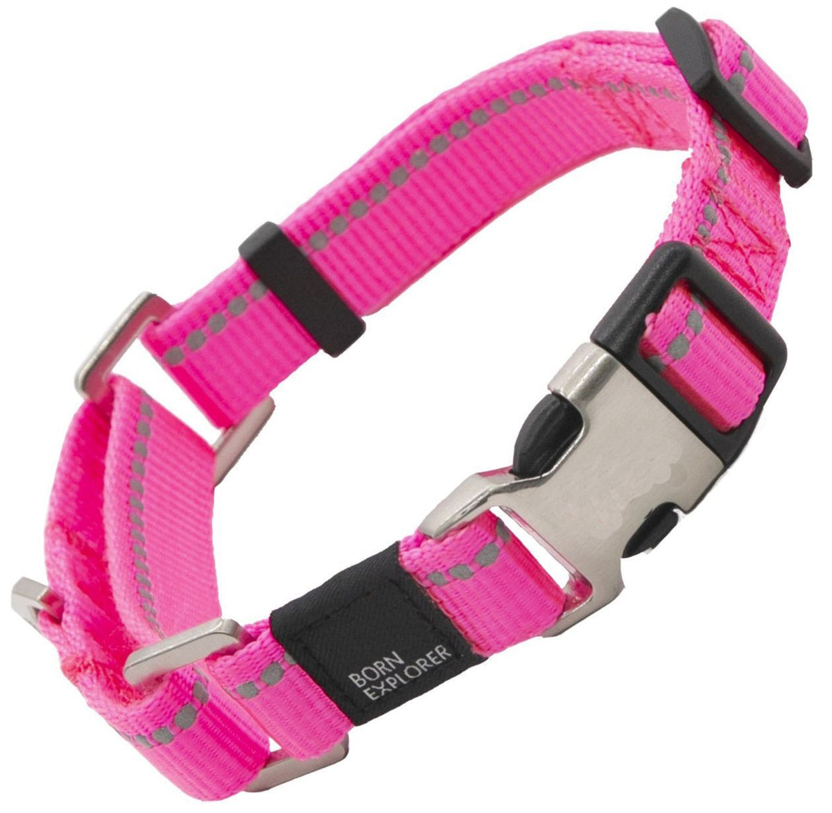 Pet Life ® 'Advent' Outdoor Series 3M Reflective 2-in-1 Durable Martingale Training Dog Leash and Collar - BIG FRENCHIES