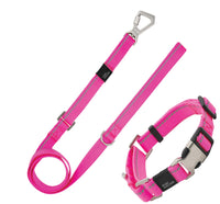 Pet Life ® 'Advent' Outdoor Series 3M Reflective 2-in-1 Durable Martingale Training Dog Leash and Collar - BIG FRENCHIES