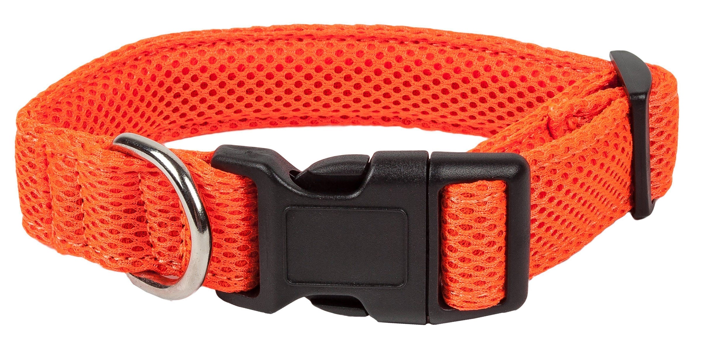Pet Life ® 'Aero Mesh' Dual-Sided Breathable and Adjustable Thick Mesh Dog Collar - BIG FRENCHIES
