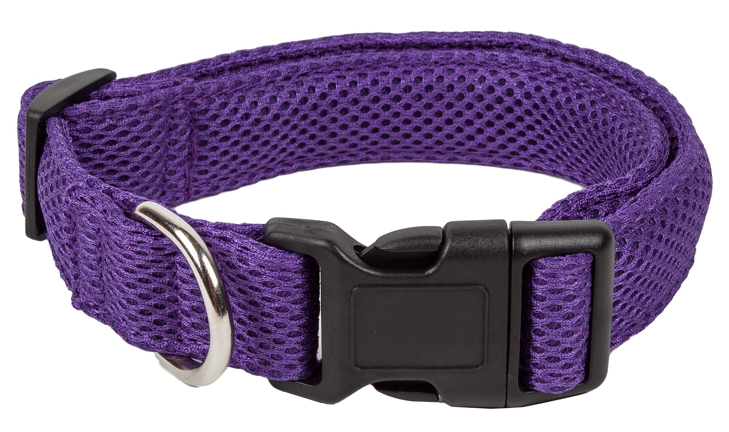 Pet Life ® 'Aero Mesh' Dual-Sided Breathable and Adjustable Thick Mesh Dog Collar - BIG FRENCHIES