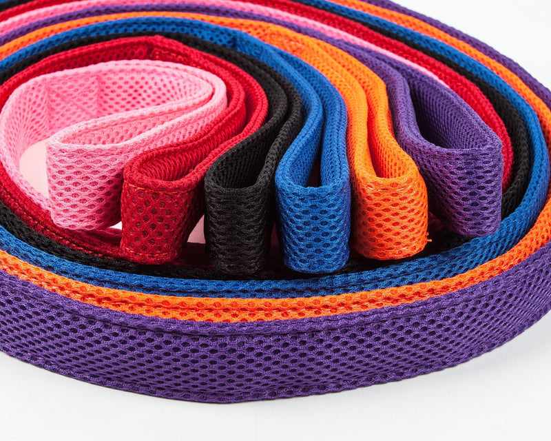 Pet Life ® 'Aero Mesh' Breathable and Adjustable Dual Sided Thick Mesh Dog Leash - BIG FRENCHIES