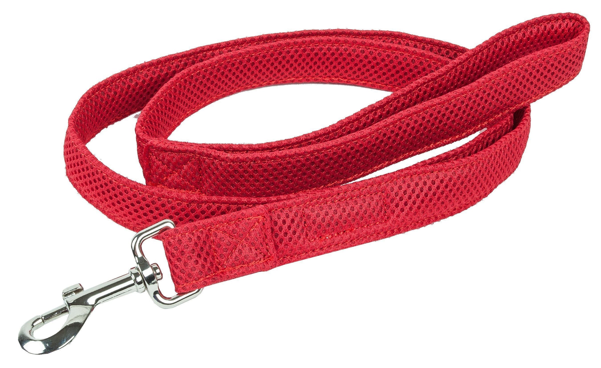 Pet Life ® 'Aero Mesh' Breathable and Adjustable Dual Sided Thick Mesh Dog Leash - BIG FRENCHIES