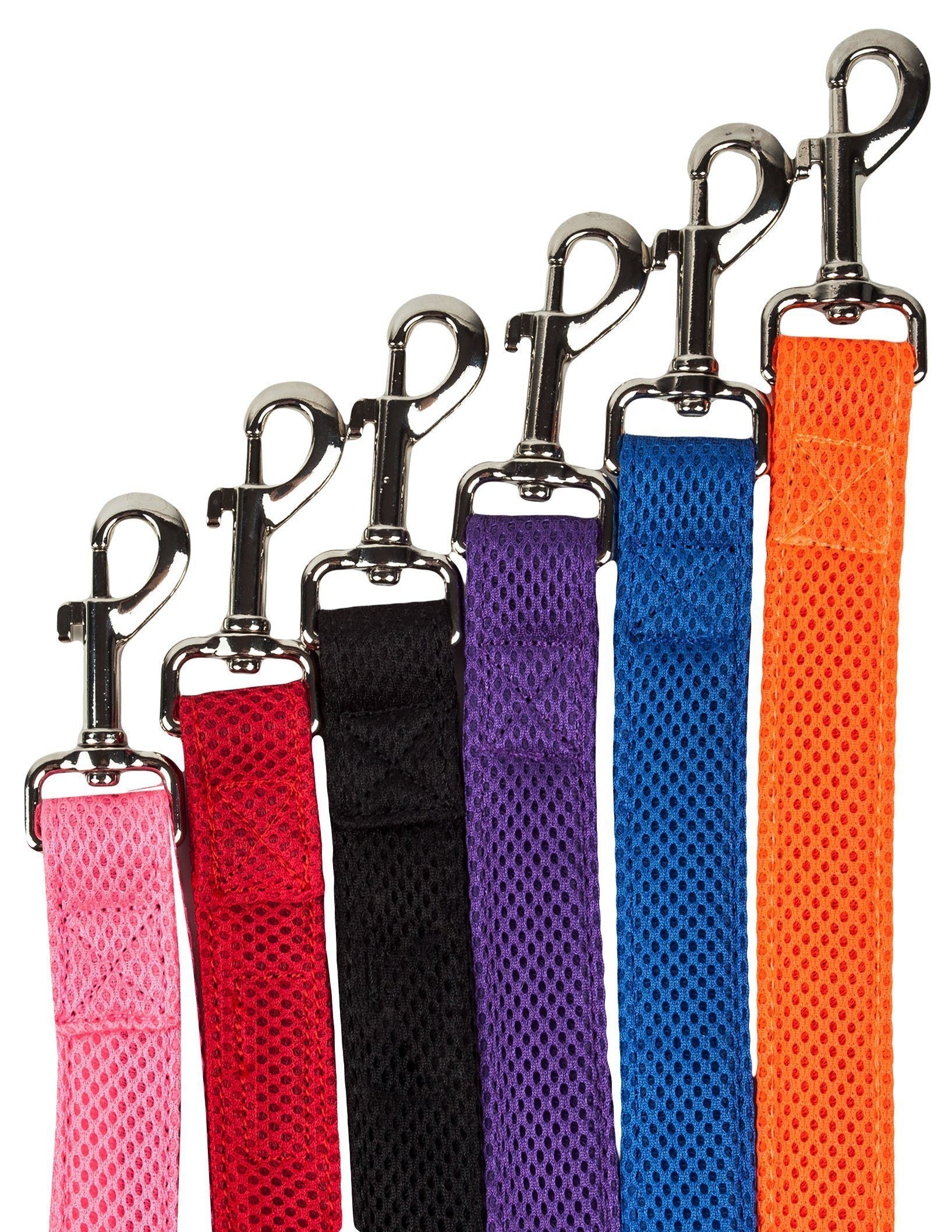 Pet Life ® 'Aero Mesh' Breathable and Adjustable Dual Sided Thick Mesh Dog Leash - BIG FRENCHIES