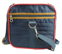Pet Life ® 'Aero-Zoom' Airline Approved lightweight Wire Framed Folding Collapsible Fashion Pet Dog Carrier - BIG FRENCHIES