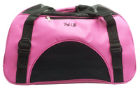 Pet Life ® 'Altitude Force' Airline Approved Sporty Zippered Folding Fashion Pet Dog Carrier - BIG FRENCHIES