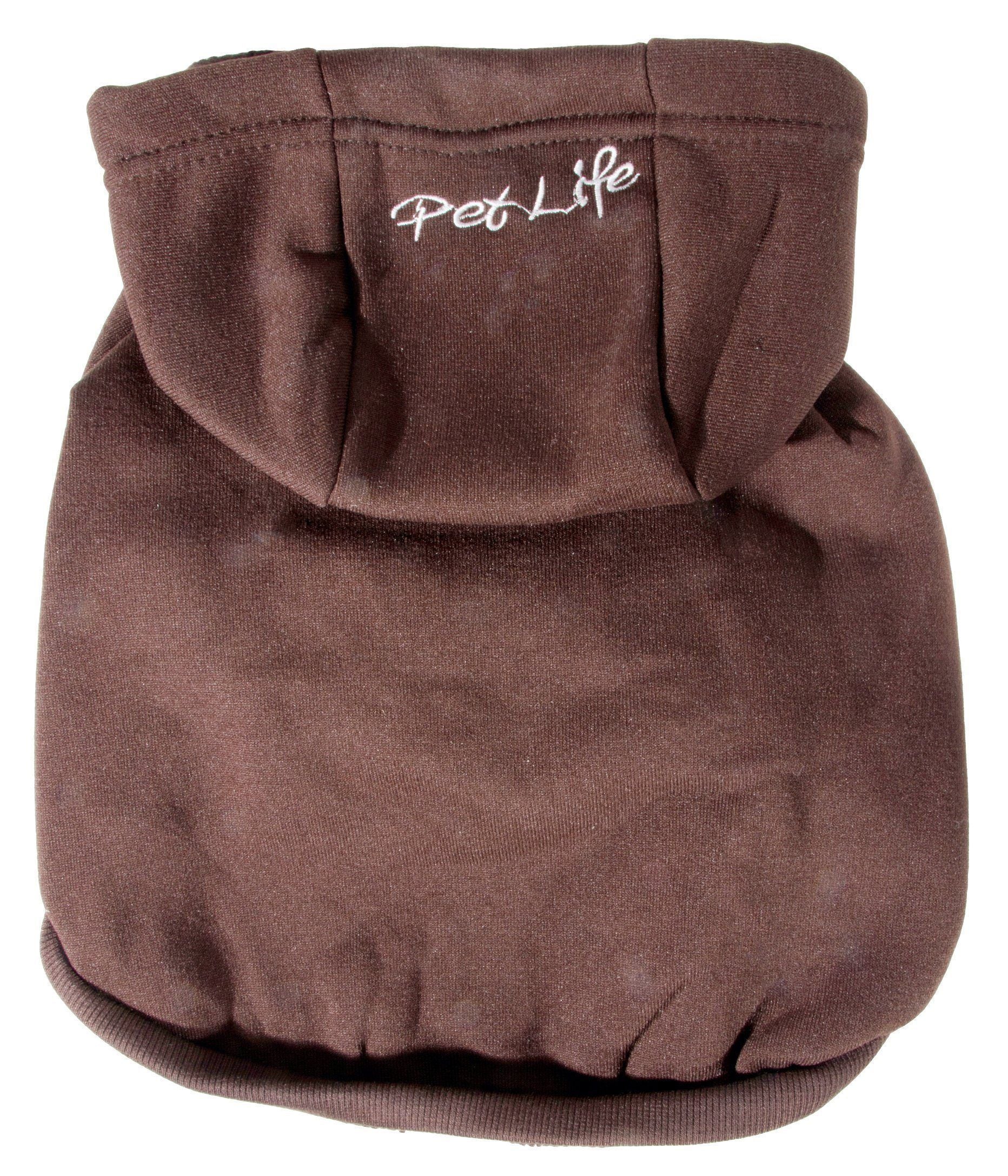 Pet Life ® 'American Classic' Fashion Plush Cotton Hooded Dog Sweater - BIG FRENCHIES