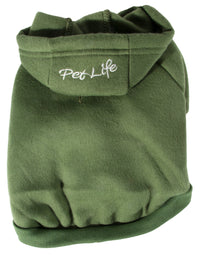 Pet Life ® 'American Classic' Fashion Plush Cotton Hooded Dog Sweater - BIG FRENCHIES