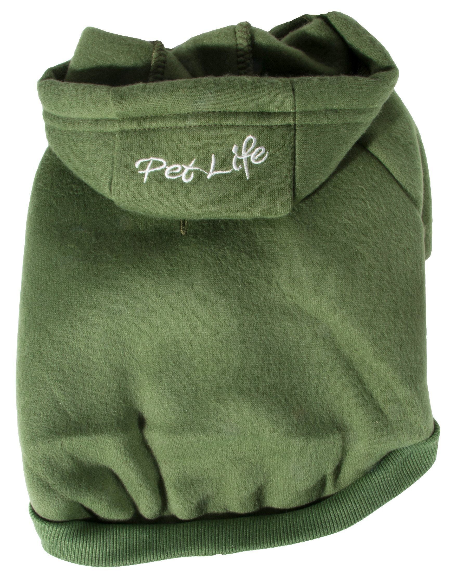 Pet Life ® 'American Classic' Fashion Plush Cotton Hooded Dog Sweater - BIG FRENCHIES