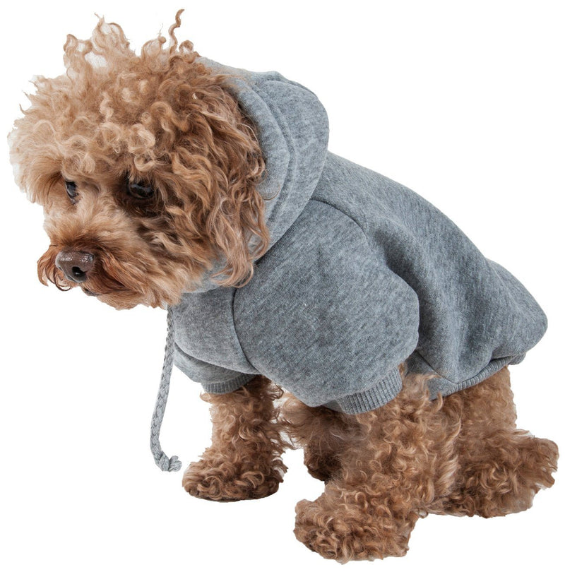 Pet Life ® 'American Classic' Fashion Plush Cotton Hooded Dog Sweater - BIG FRENCHIES