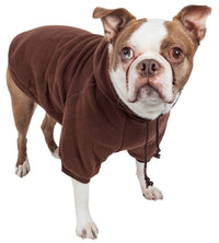 Pet Life ® 'American Classic' Fashion Plush Cotton Hooded Dog Sweater - BIG FRENCHIES