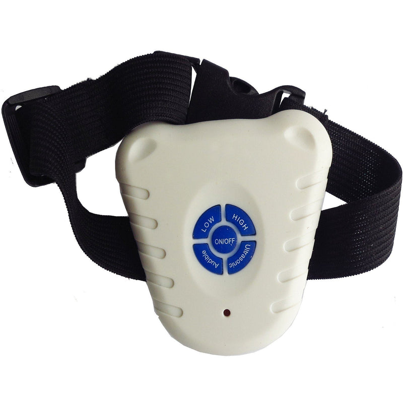 Pet Life ® Anti-Shock Ultrasonic Waterproof Safe Anti-Bark Training Dog Collar - BIG FRENCHIES