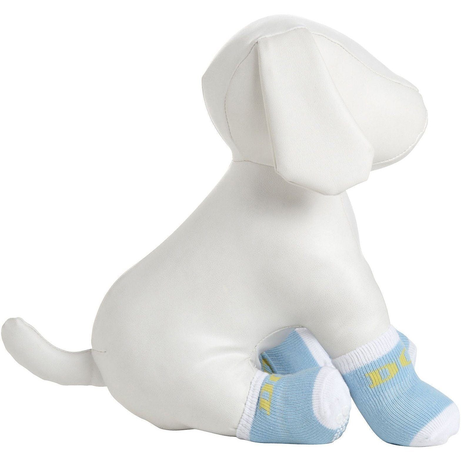 Pet Life ® Anti-Slip Rubberized Gripped Breathable Stretch Pet Dog Socks - Set of 4 - BIG FRENCHIES