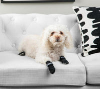 Pet Life ® Anti-Slip Rubberized Gripped Breathable Stretch Pet Dog Socks - Set of 4 - BIG FRENCHIES