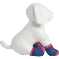 Pet Life ® Anti-Slip Rubberized Gripped Breathable Stretch Pet Dog Socks - Set of 4 - BIG FRENCHIES