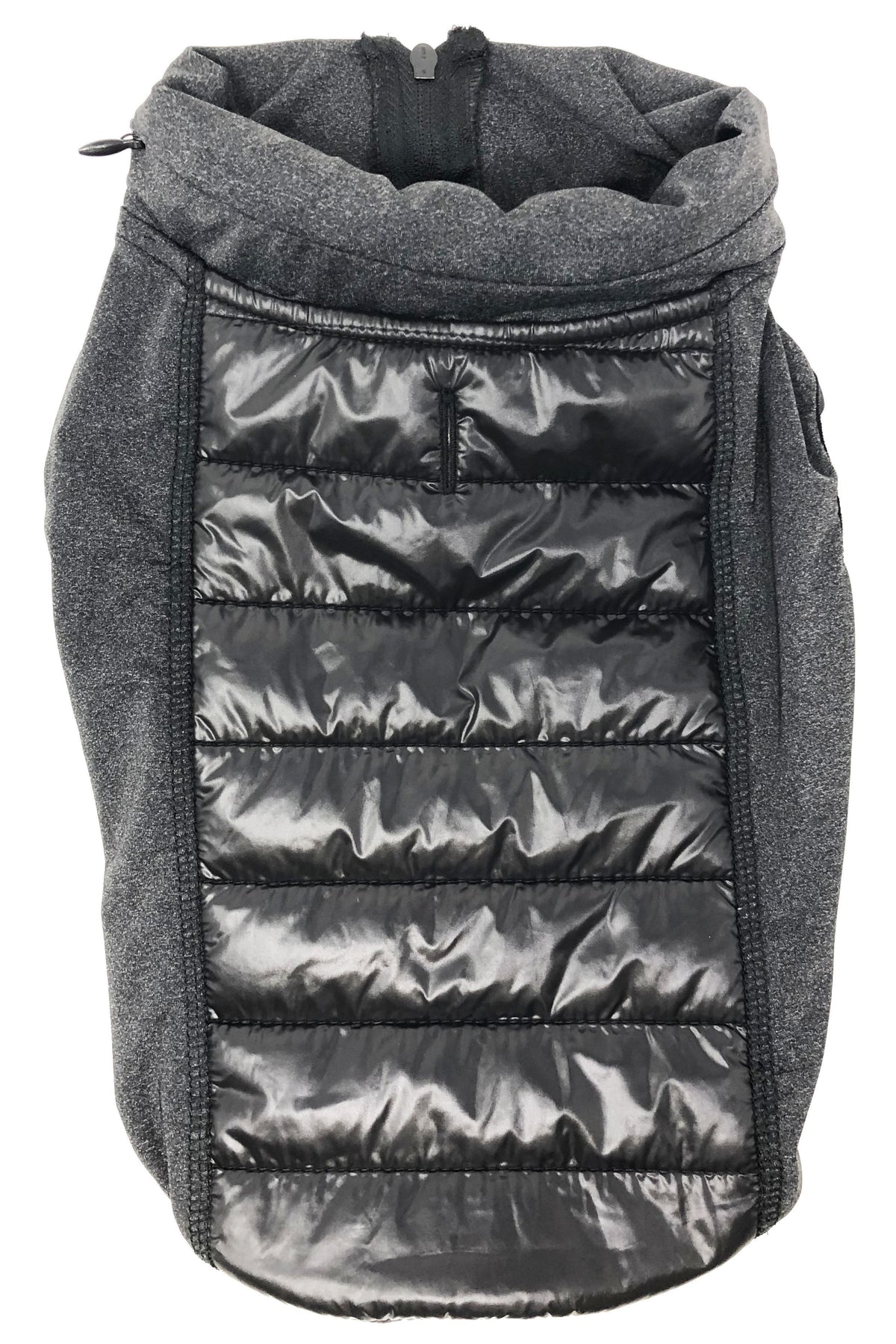 Pet Life ® 'Apex' Lightweight Hybrid 4-Season Stretch and Quick-Dry Dog Coat w/ Pop out Hood - BIG FRENCHIES