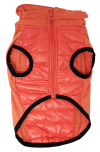 Pet Life ® 'Apex' Lightweight Hybrid 4-Season Stretch and Quick-Dry Dog Coat w/ Pop out Hood - BIG FRENCHIES