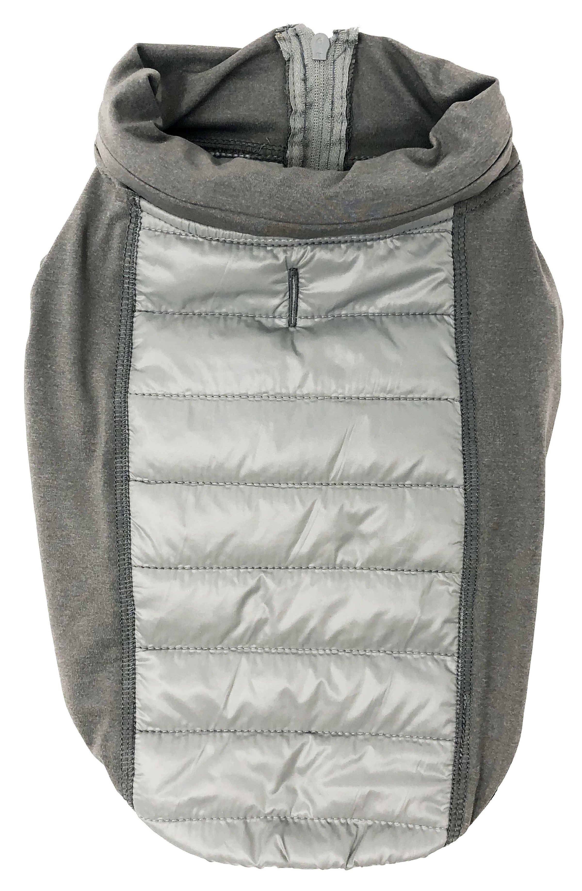 Pet Life ® 'Apex' Lightweight Hybrid 4-Season Stretch and Quick-Dry Dog Coat w/ Pop out Hood - BIG FRENCHIES