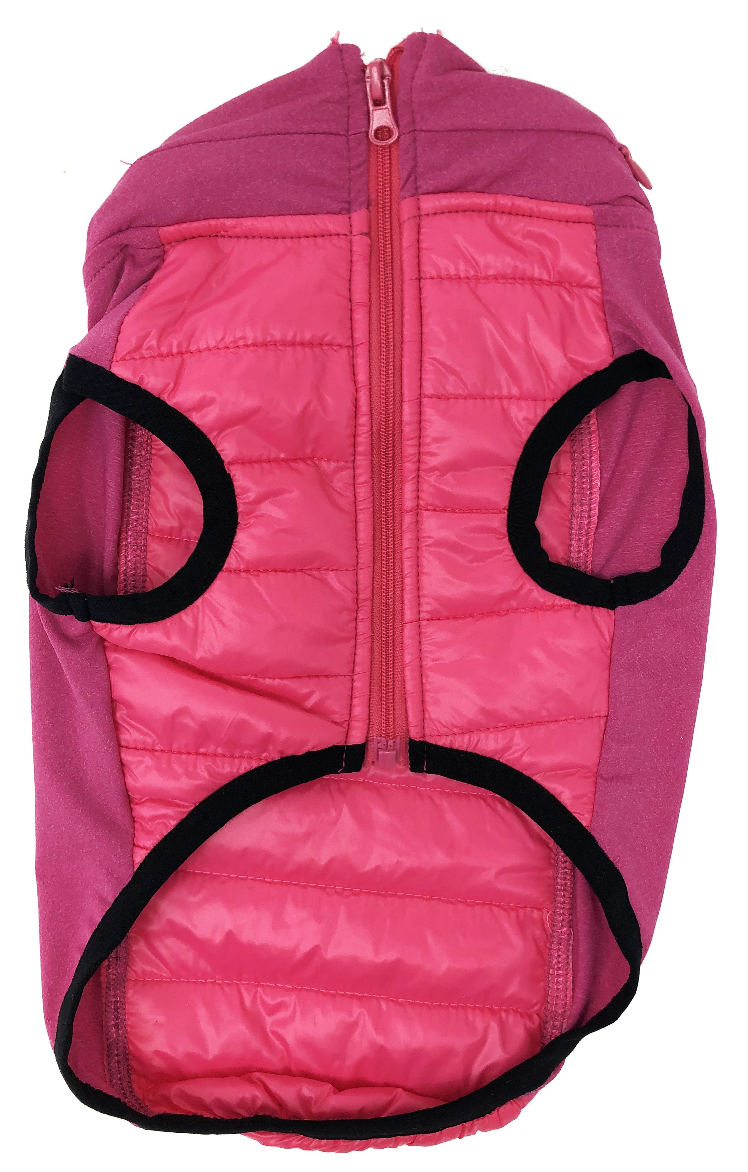 Pet Life ® 'Apex' Lightweight Hybrid 4-Season Stretch and Quick-Dry Dog Coat w/ Pop out Hood - BIG FRENCHIES