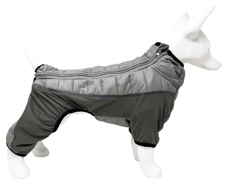 Pet Life ® 'Aura-Vent' Lightweight 4-Season Stretch and Quick-Dry Full Body Dog Jacket - BIG FRENCHIES