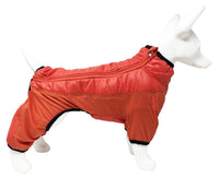 Pet Life ® 'Aura-Vent' Lightweight 4-Season Stretch and Quick-Dry Full Body Dog Jacket - BIG FRENCHIES