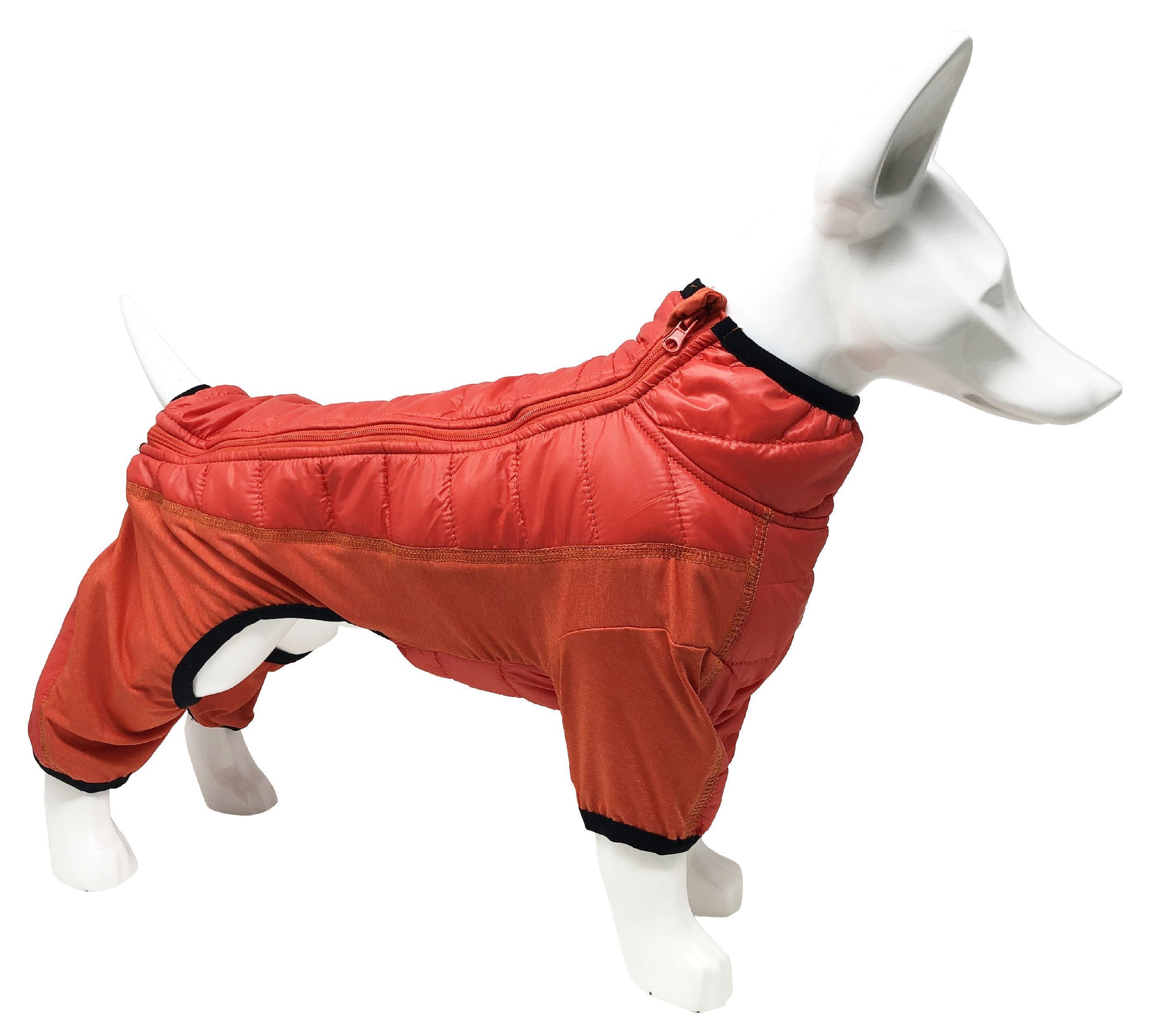 Pet Life ® 'Aura-Vent' Lightweight 4-Season Stretch and Quick-Dry Full Body Dog Jacket - BIG FRENCHIES
